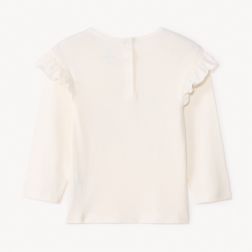 T-shirt manches longues Stitch Disney pour bébé fille 