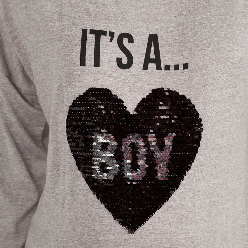 Μαγικό μπλουζάκι μακρυμάνικο εγκυμοσύνης "It