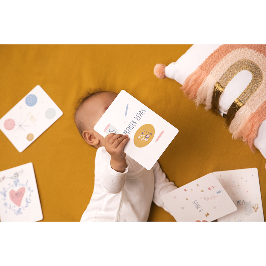 Κάρτες φωτογραφίας γέννησης bebe κορίτσι x28 