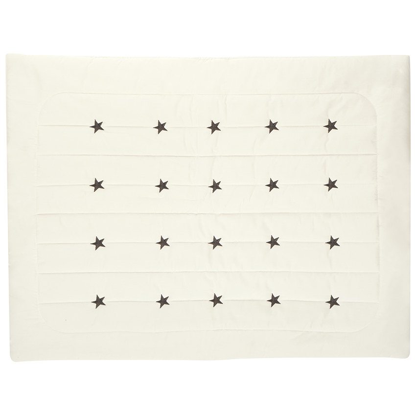 Χαλάκι πάρκου με επένδυση και κεντημένα αστέρια 