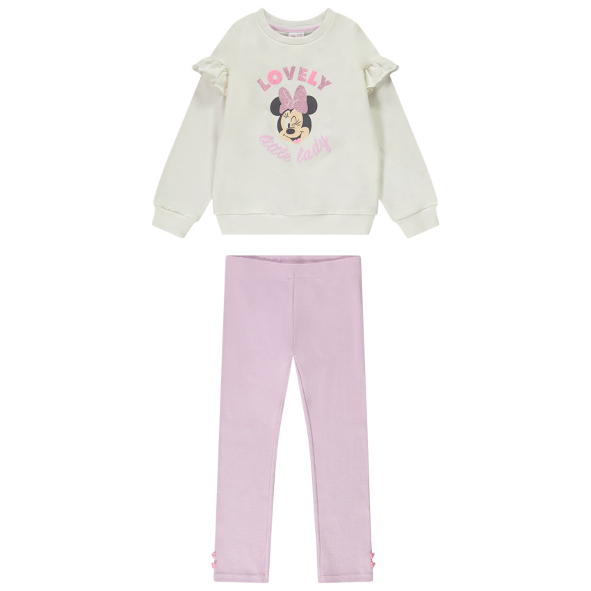 Σετ jogging από φούτερ με σχέδιο Minnie Disney για κορίτσι 