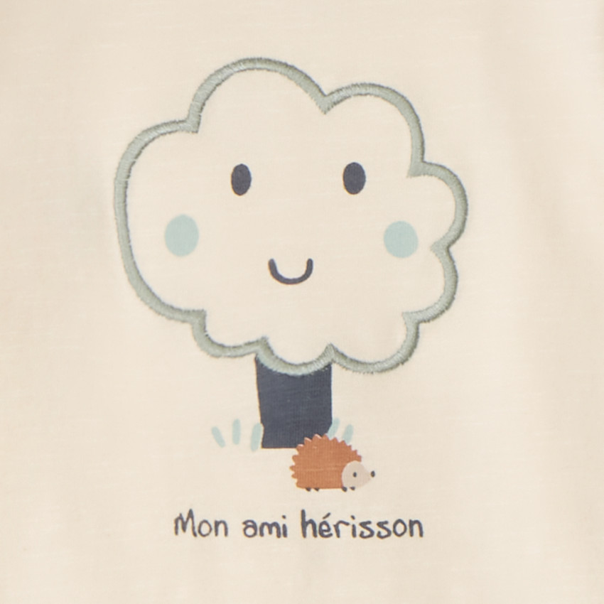 Σετ παντελόνι και φαντεζί μπλούζα για μωρό αγόρι 