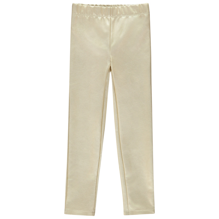 Κολάν gold slim από δερματίνη για κορίτσι 