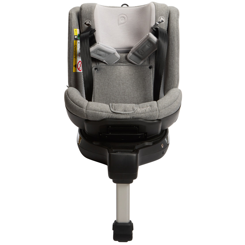 Κάθισμα αυτοκινήτου περιστρεφόμενο i-Size 40-150 cm P4One Xelium γκρι 
