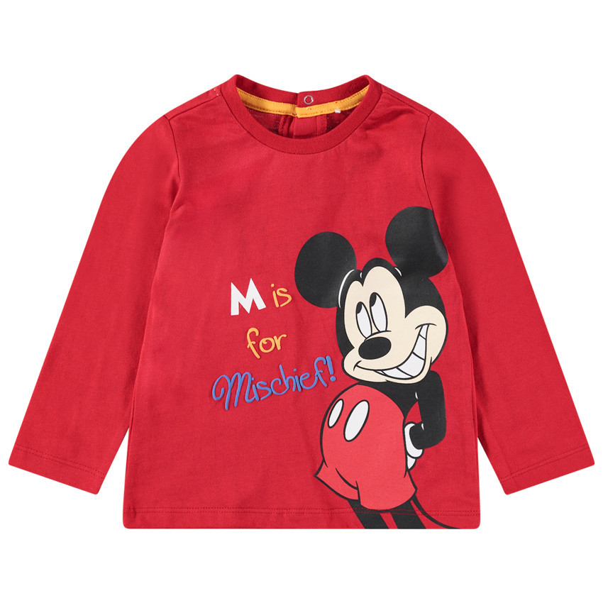 Μπλουζάκι μακρυμάνικο με τύπωμα Mickey Disney  Additional Μπλουζάκι μακρυμάνικο με τύπωμα Mickey Disney