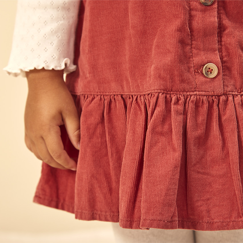 T-shirt μακρυμάνικο από διχτυωτό πλέγμα για bebe κορίτσι 