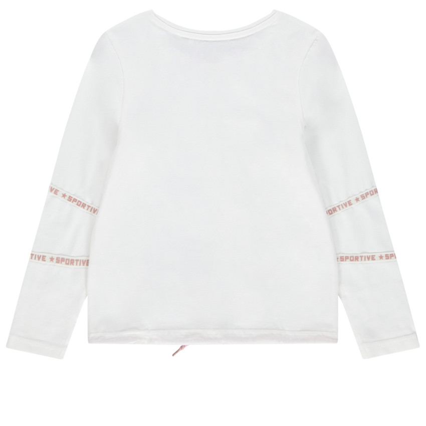 Μπλουζάκι μακρυμάνικο με τυπωμένο μήνυμα  