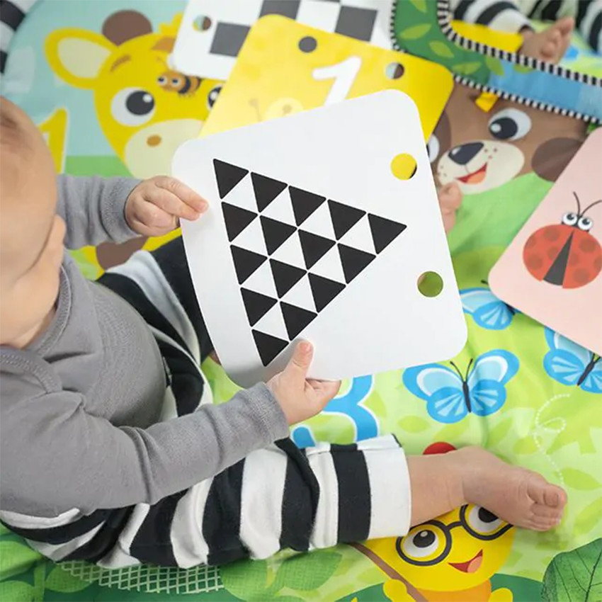 Discovery Garden χαλάκι δραστηριοτήτων & καθρέφτης BABY EINSTEIN  