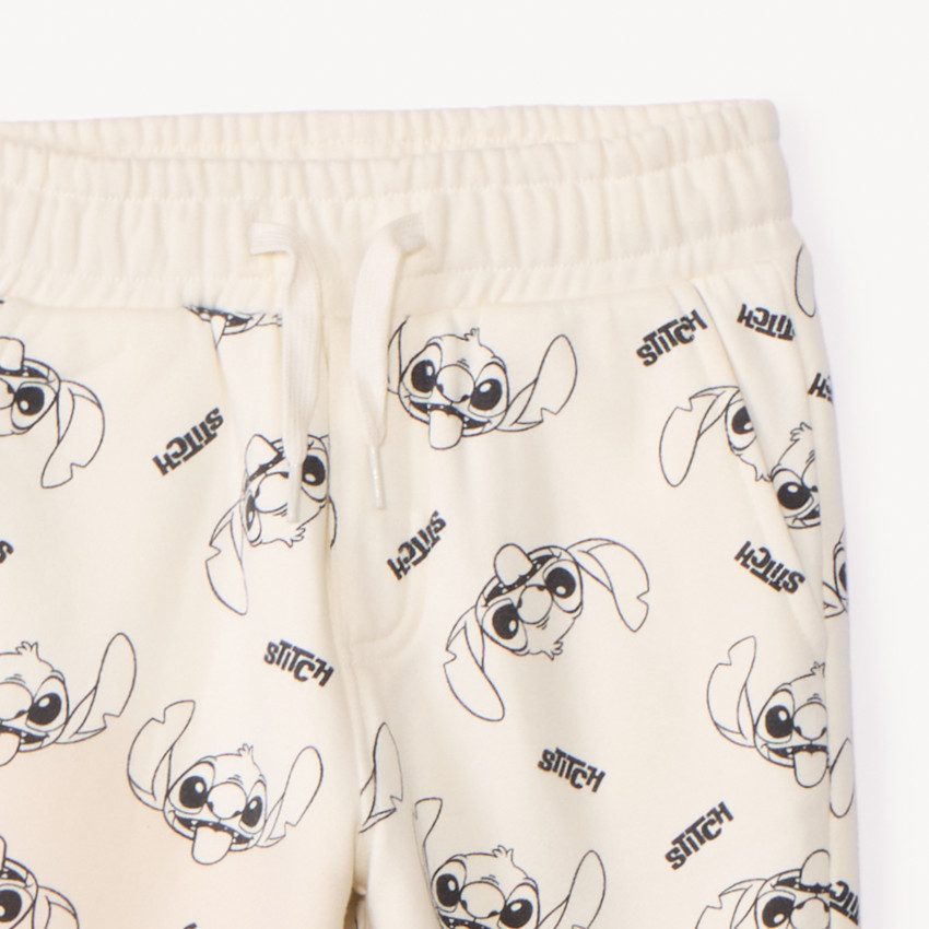 Pantalon de jogging imprimé Stitch Disney pour garçon  