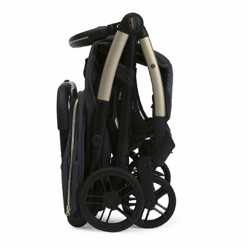 Ανακλινόμενο καρότσι τύπου μπαστούνι Goody XPlus μαύρο σκιάς 