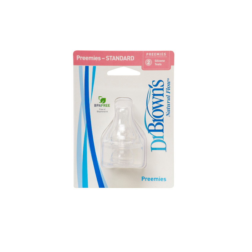 Θηλές σιλικόνης για στενό μπουκάλι κατάλληλο για πρόωρα βρέφη 2 τεμ. 