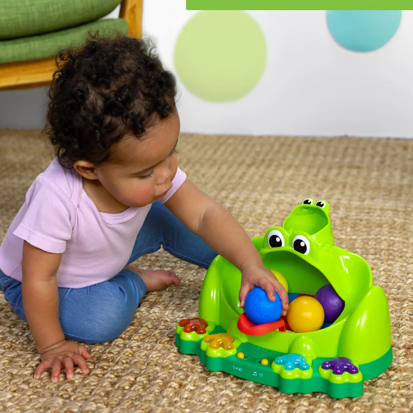 Παιχνίδι Bright Starts Poppi'N Ball Frog Ball Play 