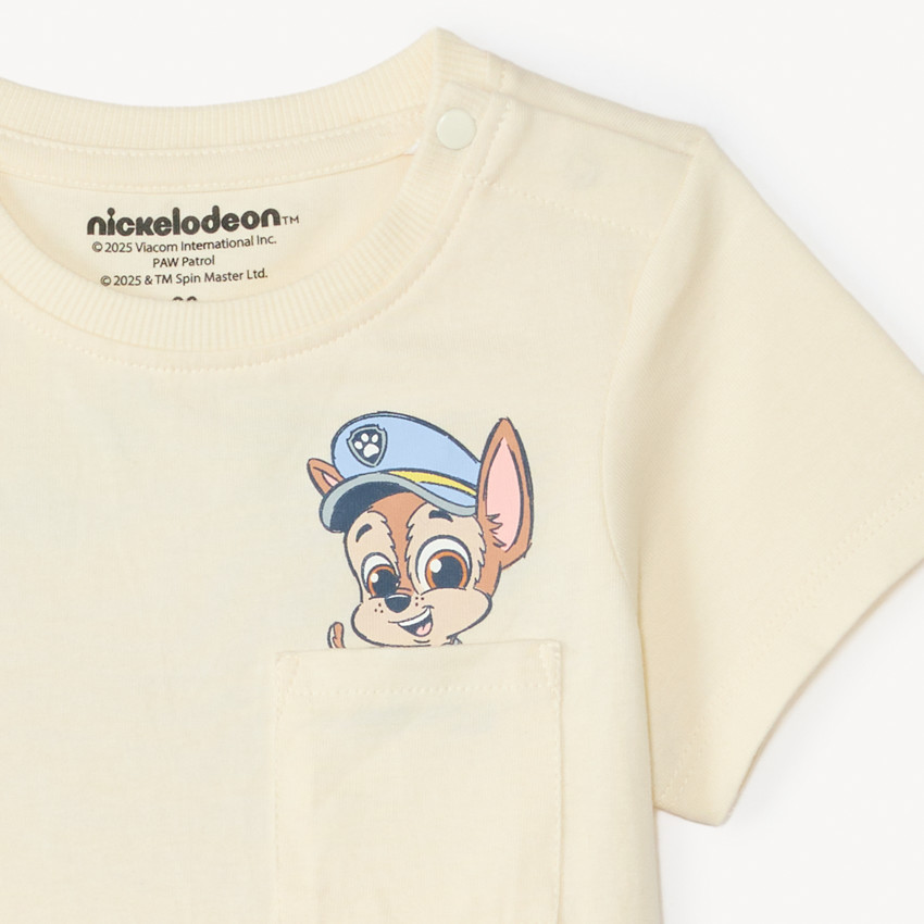 T-shirt με κοντό μανίκι Pat'Patrouille για μωρό αγόρι 