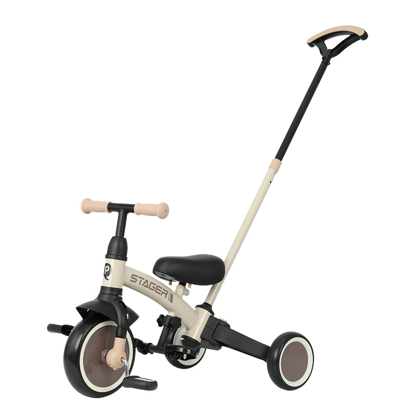Ποδήλατο Ισορροπίας Stager Beige/Brown - Qplay 