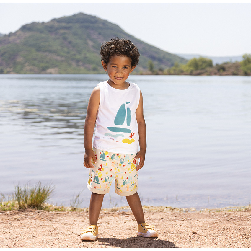 Ensemble de plage débardeur + bermuda pour bébé garçon   Additional Ensemble de plage débardeur + bermuda pour bébé garçon