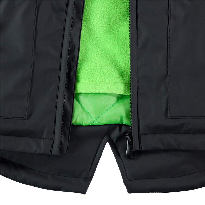 Parka 3 en 1 motif dinosaure doublée micropolaire  Additional Parka 3 en 1 motif dinosaure doublée micropolaire