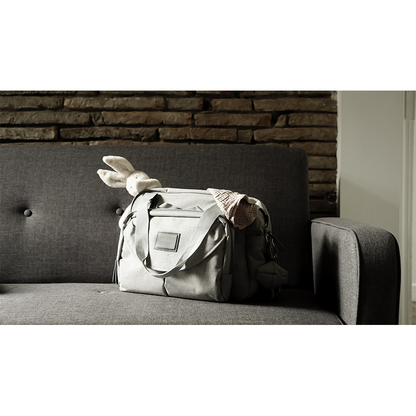 Τσάντα αλλαξιέρα Geneva II Γκρι 