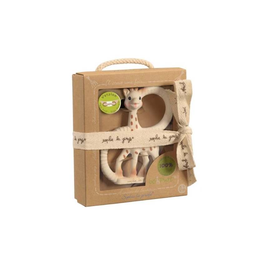 Σκληρό δαχτυλίδι οδοντοφυΐας So Pure Sophie la girafe 