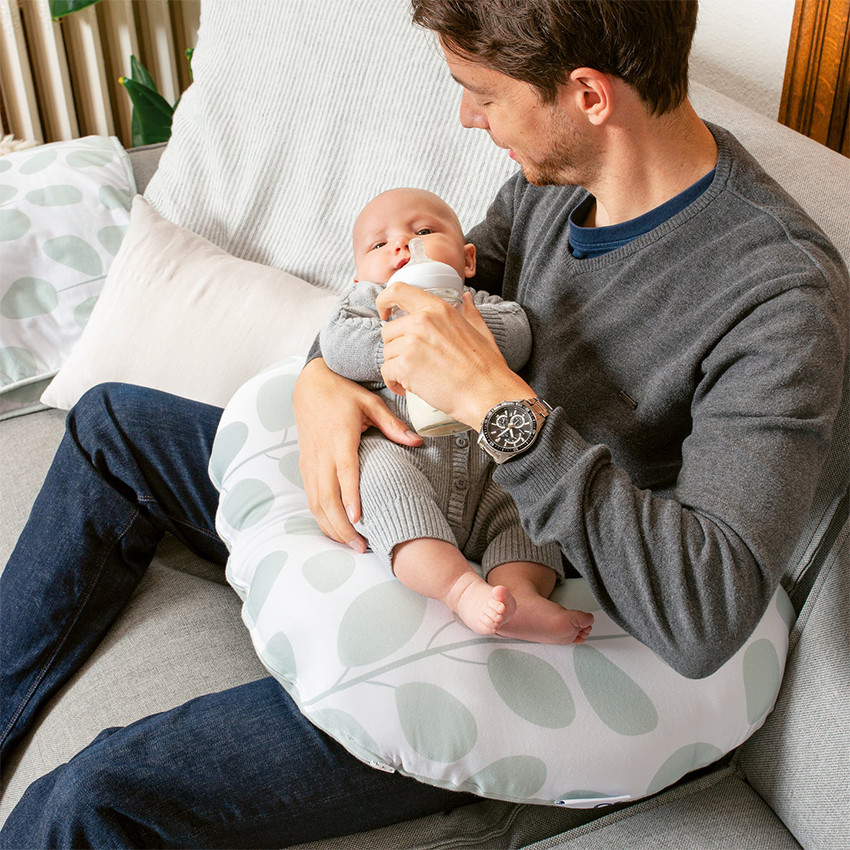 Μαξιλάρι Θηλασμού & Ριλάξ Softy Aqua Green 150cm Doomoo 