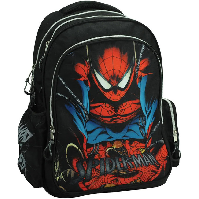 Σακίδιο πλάτης Spiderman 43cm Μαύρο 