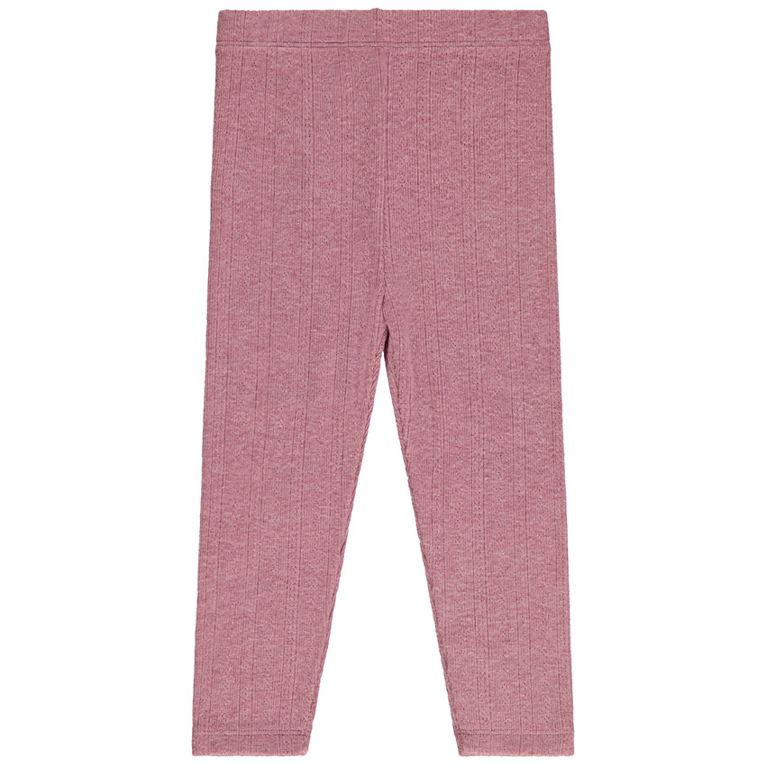 Καλσόν côtelé με φιόγκο για bébé κορίτσι 