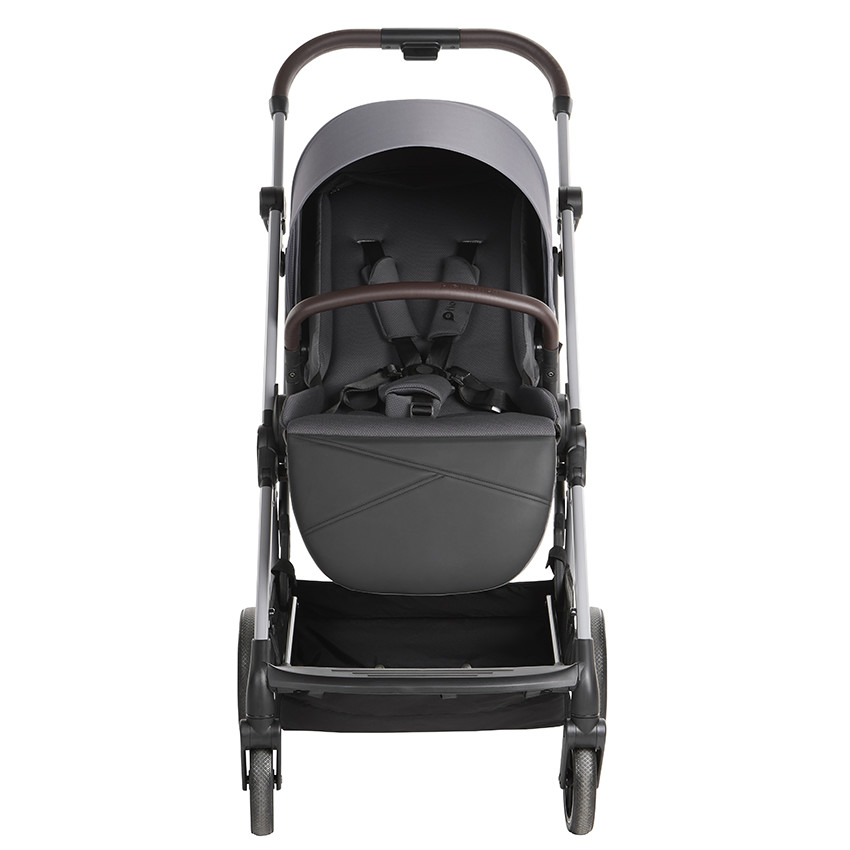 Καρότσι συμπαγές Flora μαύρο 