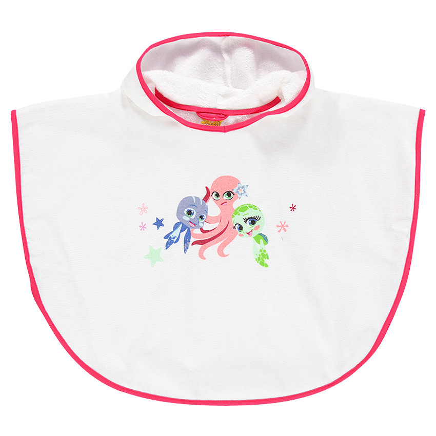 Cape de bain en coton éponge "Sammy & Co" 