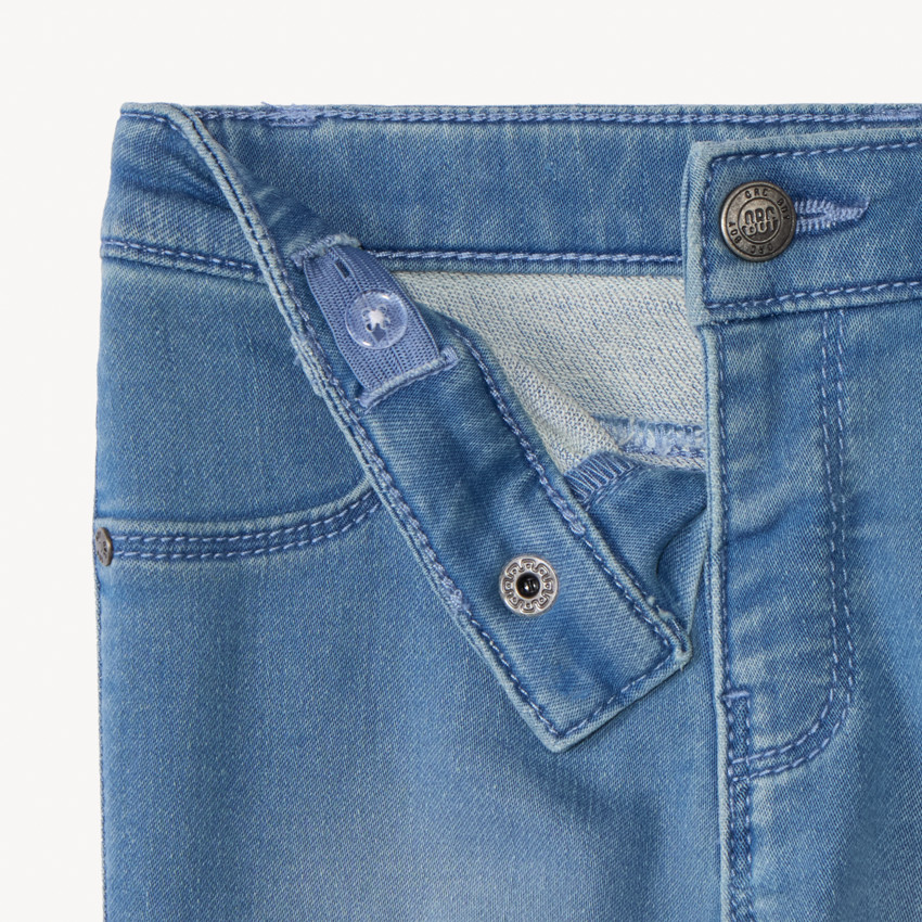 Jean slim με ξεθωριασμένο εφέ από denim για bebe αγόρι 