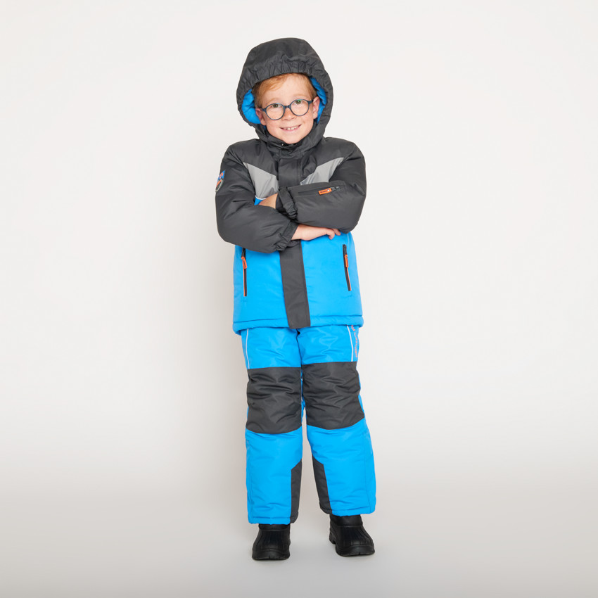 Veste de ski waterproof à capuche pour garçon 