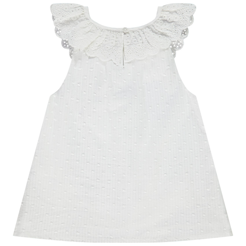 Τουνίκες σε plumetis με γιακά δαντέλα για bebe κορίτσι  Additional Τουνίκες σε plumetis με γιακά δαντέλα για bebe κορίτσι