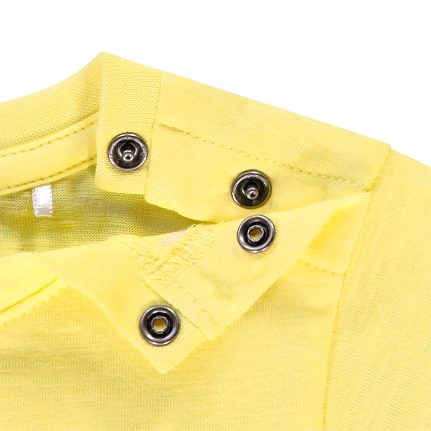 Κοντομάνικο μπλουζάκι Smiley Baby για bebe αγόρι 