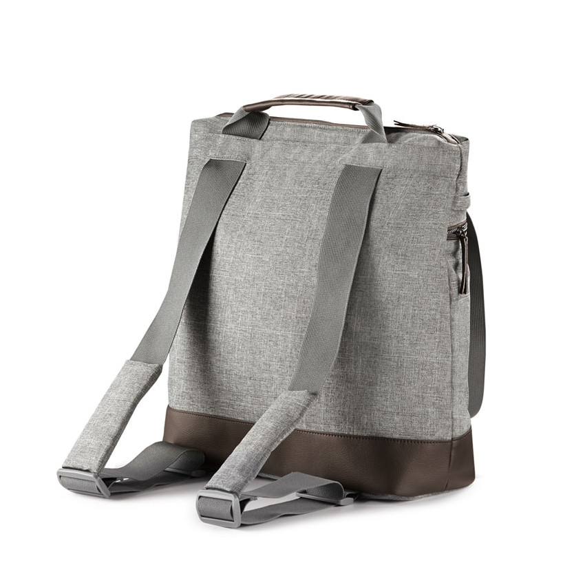 Inglesina τσάντα-αλλαξιέρα back bag aptica mineral grey 