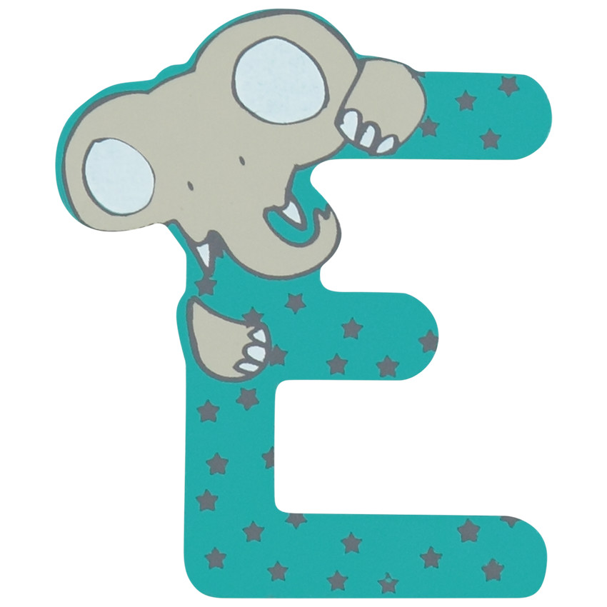 Ξύλινο γράμμα Ε 