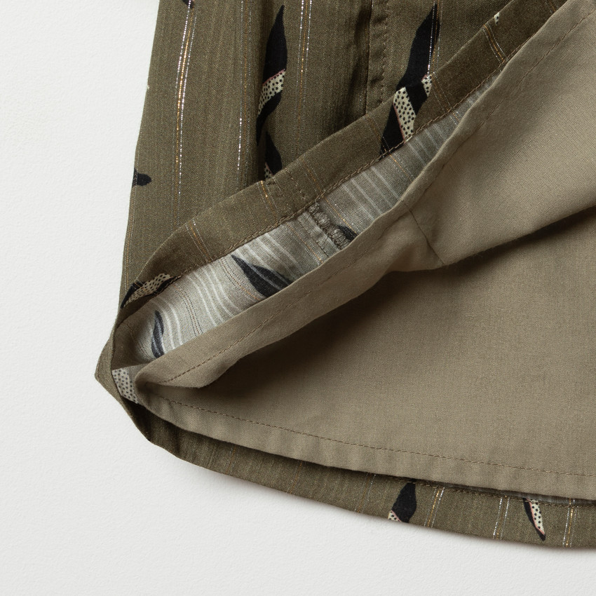 Φόρεμα μακρυμάνικο εγκυμοσύνης με σχέδιο με λεπτομέρειες δερματίνη  Additional Φόρεμα μακρυμάνικο εγκυμοσύνης με σχέδιο με λεπτομέρειες δερματίνη