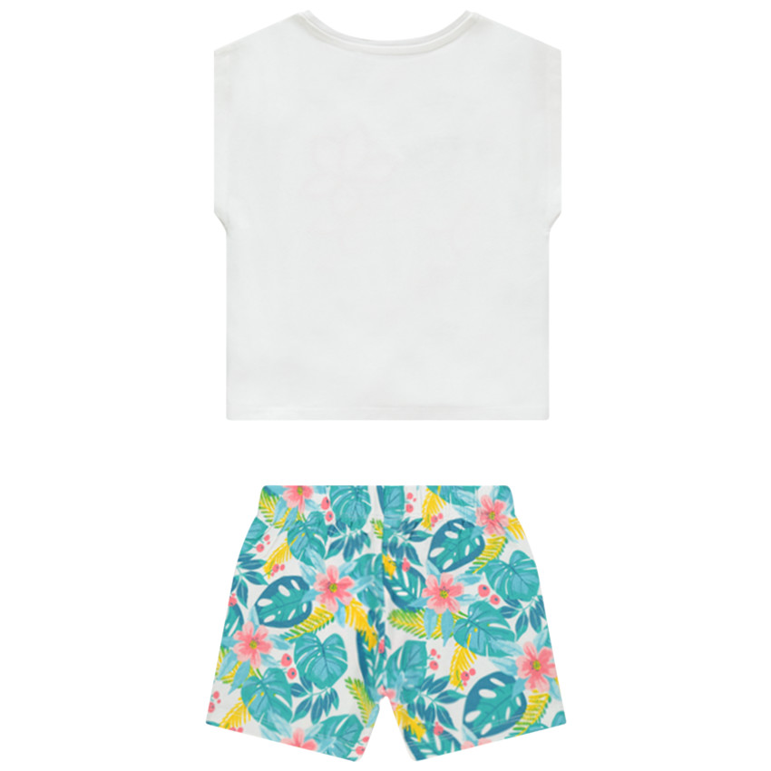 Σετ με t-shirt και σορτς με σχέδιοs esprit jungle 