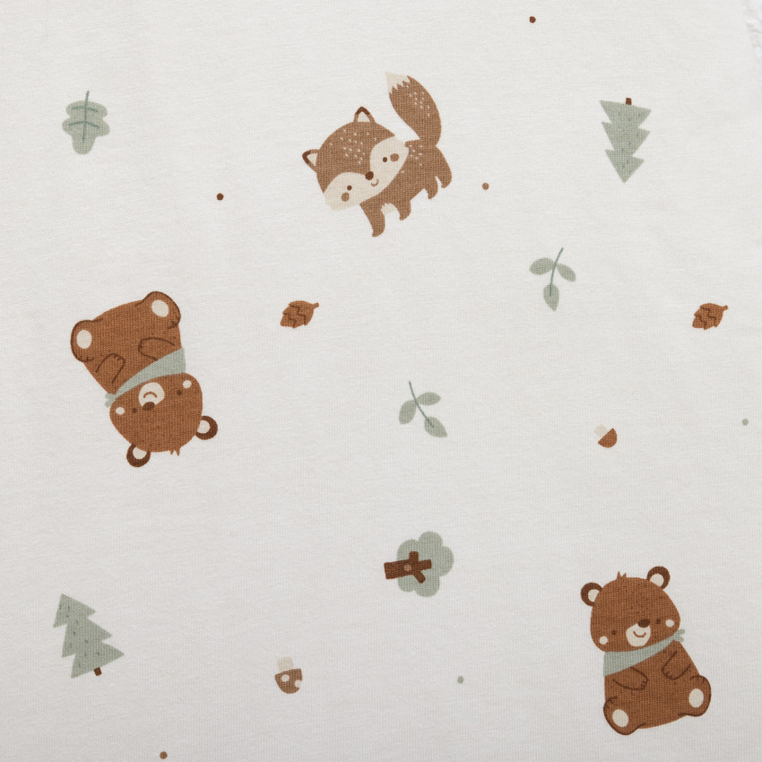 Υπνόσακος Tog 3 Σε Εκρού Χρώμα Με Animal Print Από Το King Of The Forest 