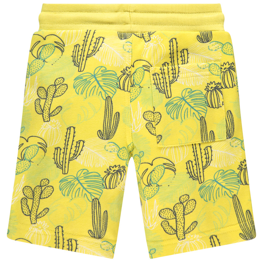 Βερμούδα molleton εμπριμέ 