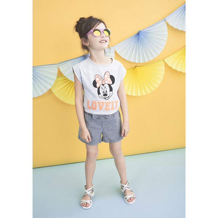 Κοντομάνικη κοντή μπλούζα με στάμπα Μίνι της Disney  Additional Κοντομάνικη κοντή μπλούζα με στάμπα Μίνι της Disney