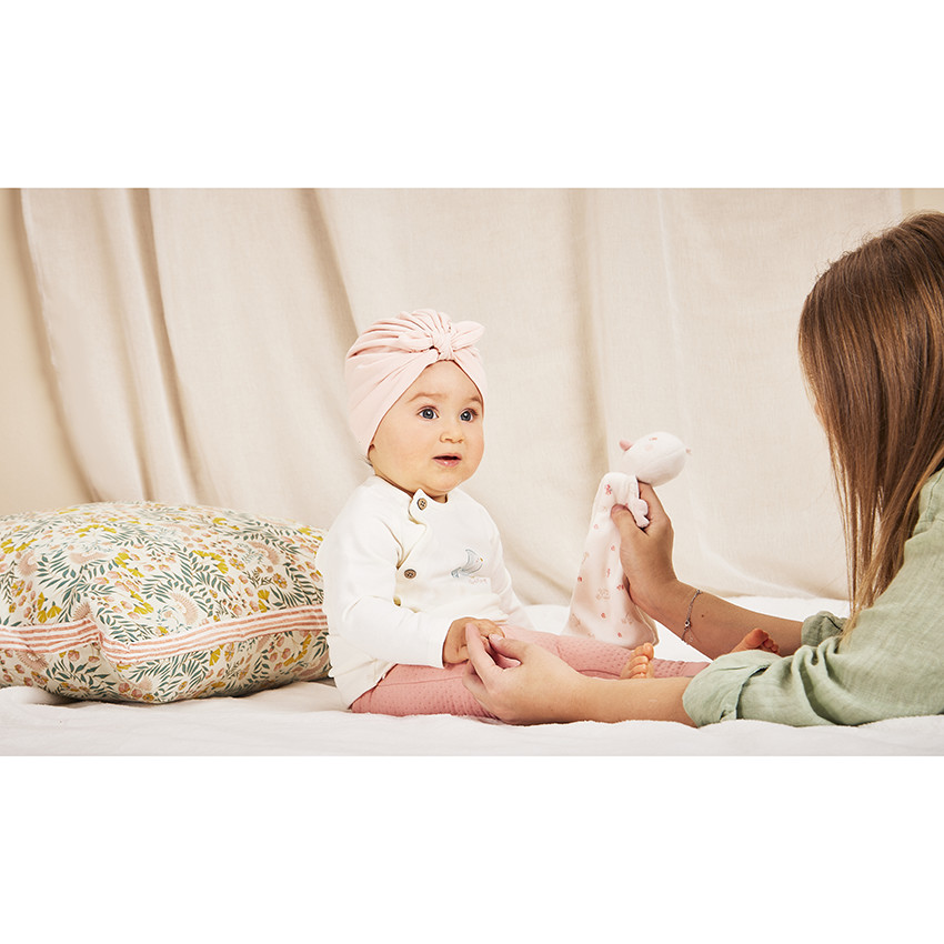 Τουρμπάνι σε jersey ελαστικό για bebe κορίτσι 