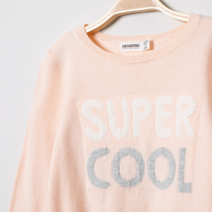 Pull en tricot à motif jacquard 