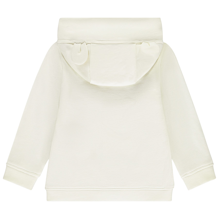 Ζακέτα από φούτερ με κουκούλα και φαντεζί σχέδιο για μωρό αγόρι 