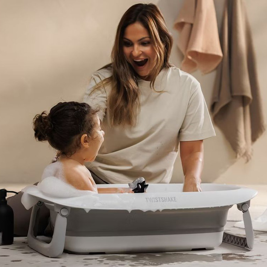 Βρεφικό μπανάκι με μειωτή grey - Twistshake 