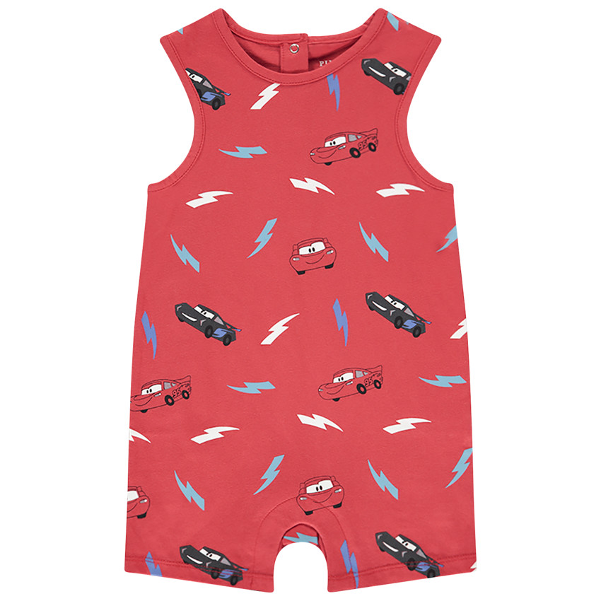 Σαλοπέτα κοντή με σχέδιο Cars Disney για μωρό αγόρι 
