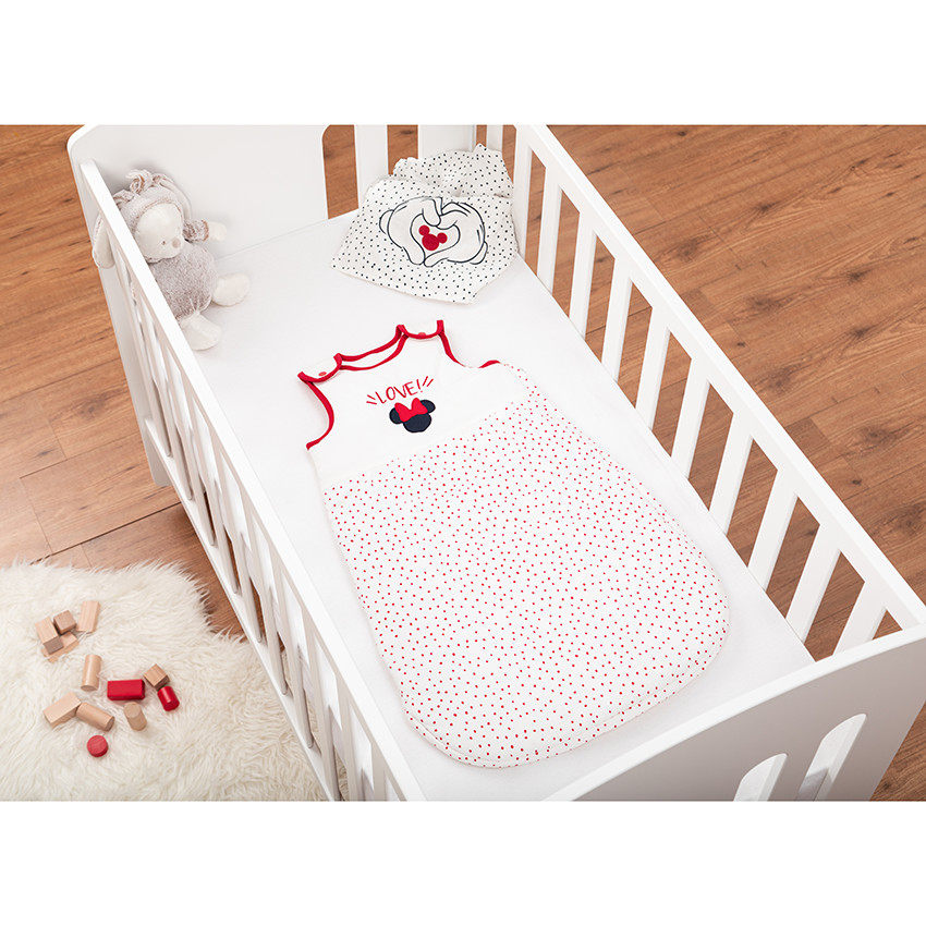 Turbulette sans manches à pois en coton bio Minnie Disney  Additional Turbulette sans manches à pois en coton bio Minnie Disney