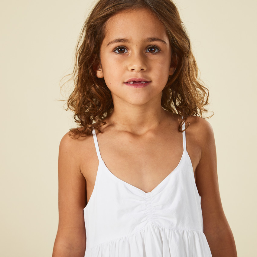 Γιορτινό φόρεμα με δαντέλα για κορίτσι 