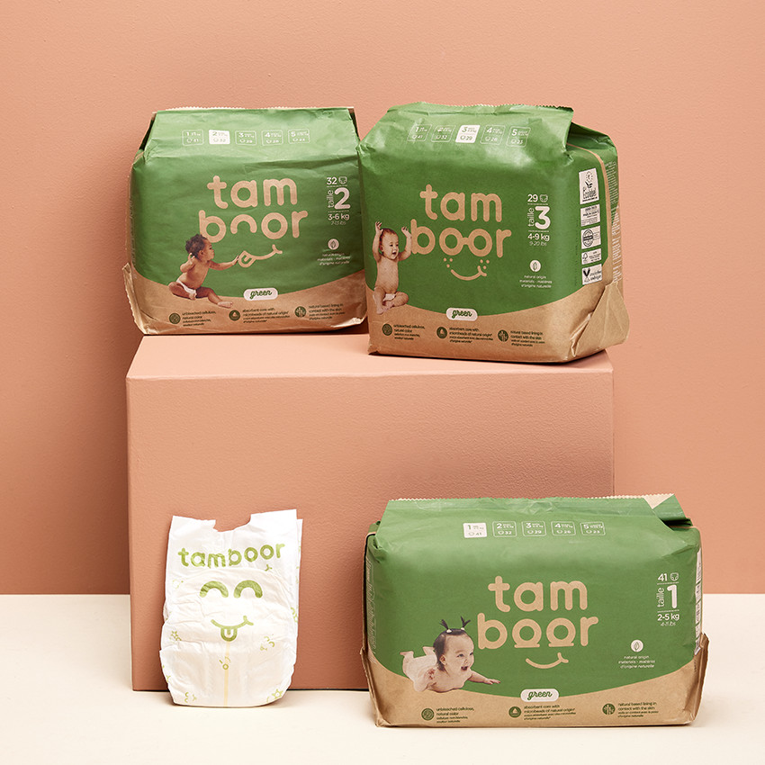 Πάνες Green T1 νεογέννητου - x41 