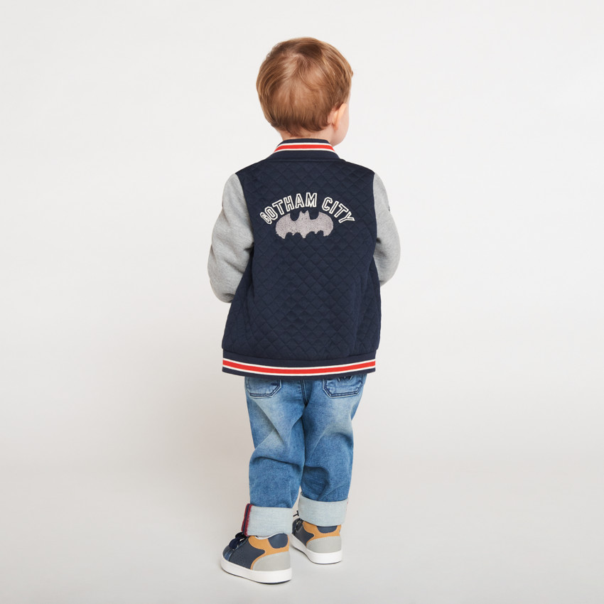 Gilet esprit teddy matelassé Batman Warner pour bébé garçon 
