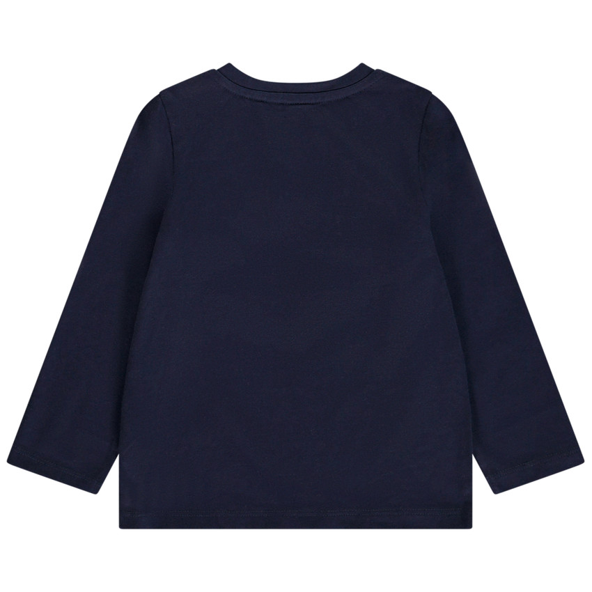 T-shirt μακρυμάνικο με πατσαβούρα για μωρό αγόρι 