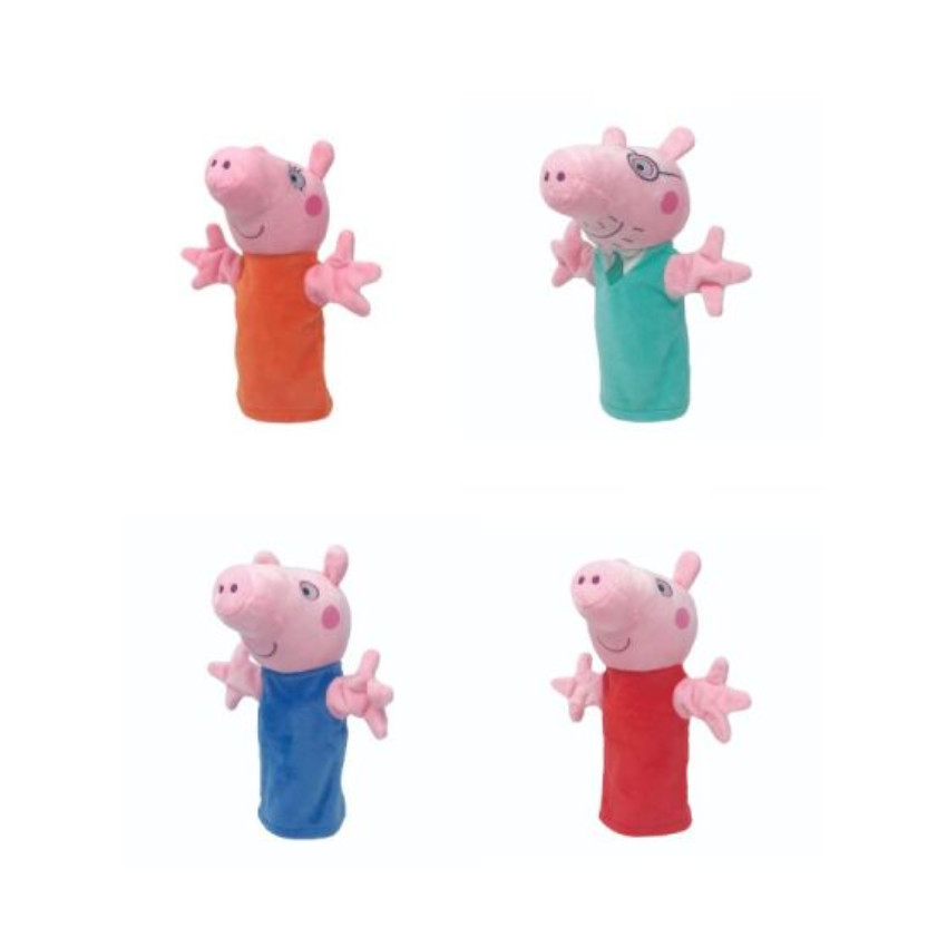 Peppa Pig Πεππα Puppets (4 Σχεδια) PEPPA PIG  Additional Peppa Pig Πεππα Puppets (4 Σχεδια) PEPPA PIG