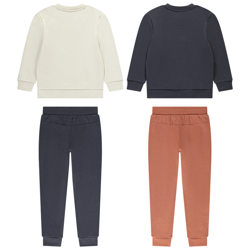 Σετ από 2 εναλλασσόμενα σύνολα jogging για αγόρι 